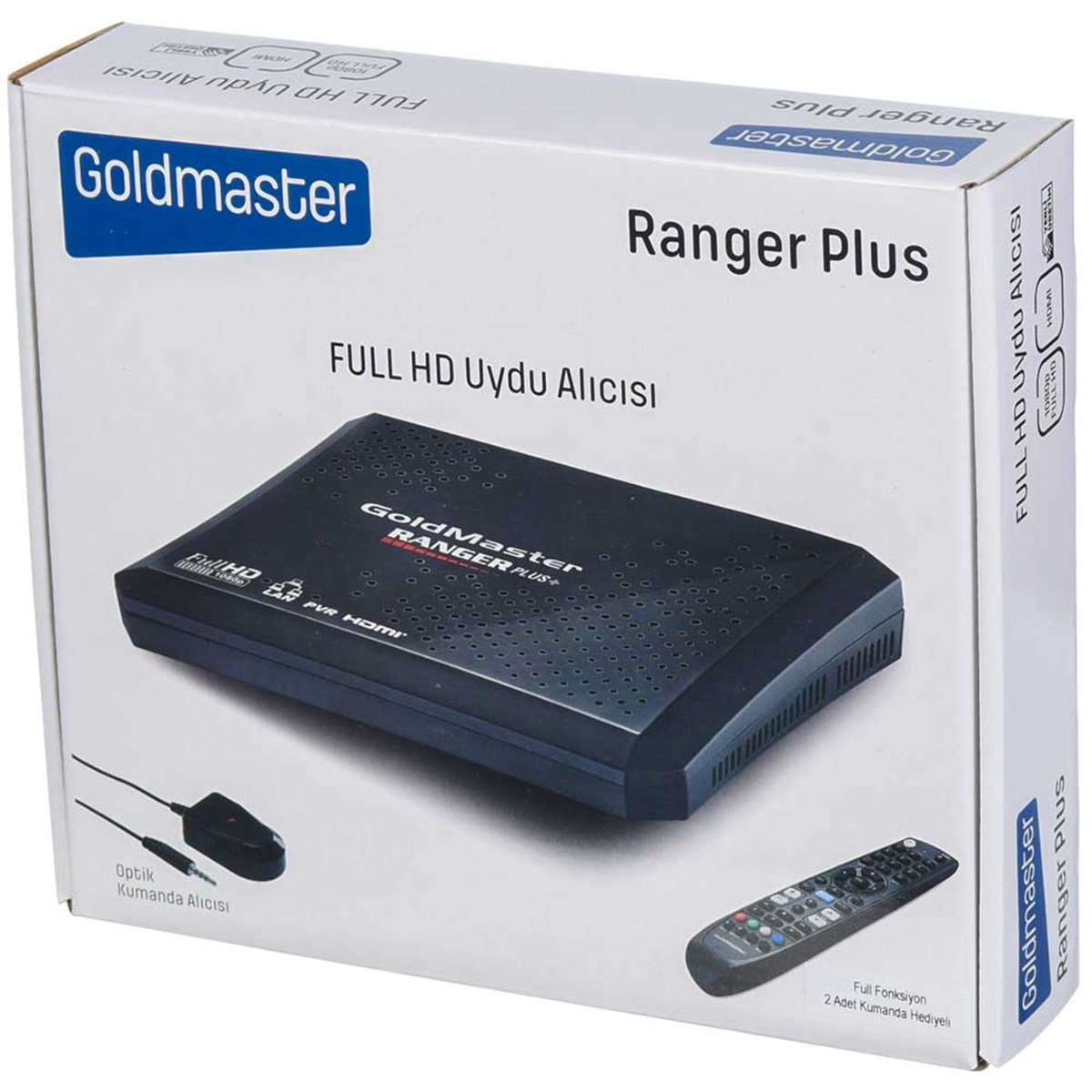 GOLDMASTER Full HD Uydu Alıcısı 10 Yıl Garantili RANGER PLUS