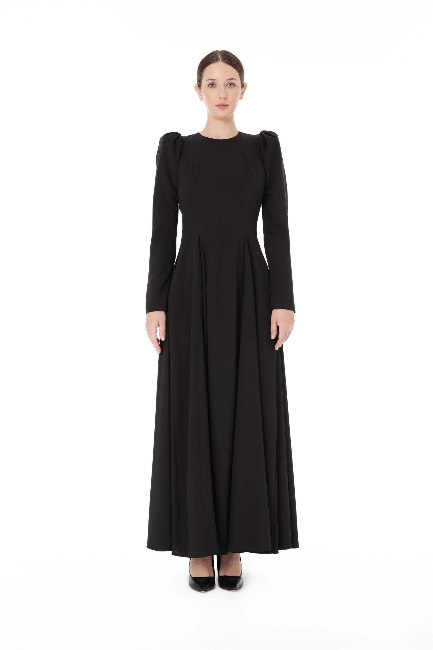 有名ブランド WITH DRESS LONG SEGMENTED Black SKIRT トップス