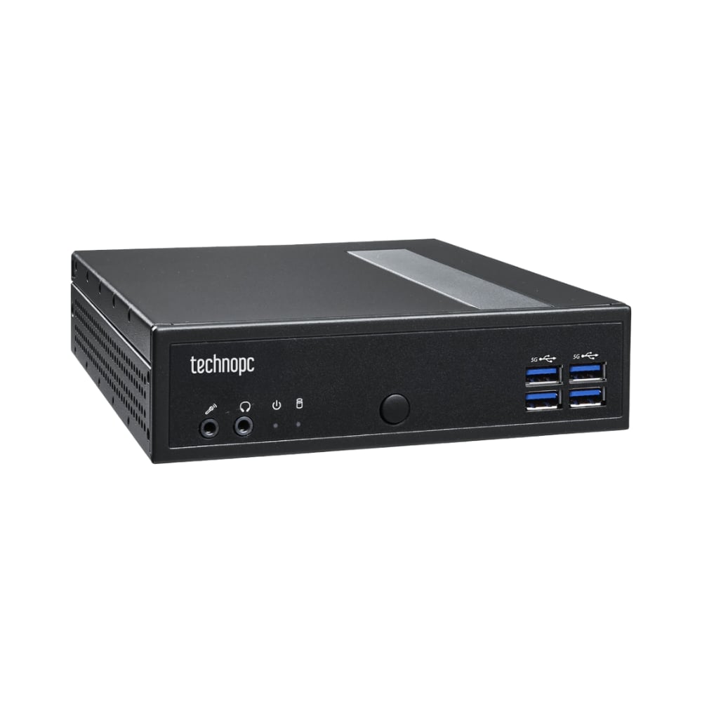 Technopc Nano Fanless3 Intel N100 8GB DDR5/256GB HDMI+VGA+DP WiFi