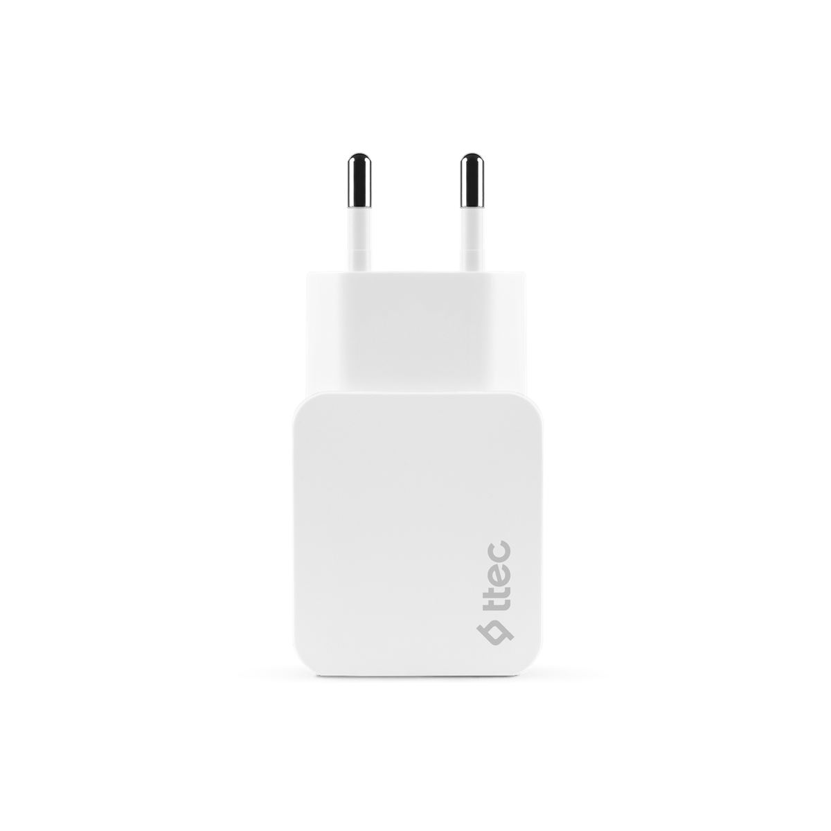 TTEC 2CSM07B Quantum PD Apple MFi Lisanslı 20W Seyahat ve Araç Şarj Aleti +  Type-C/Lightning Kablo Beyaz