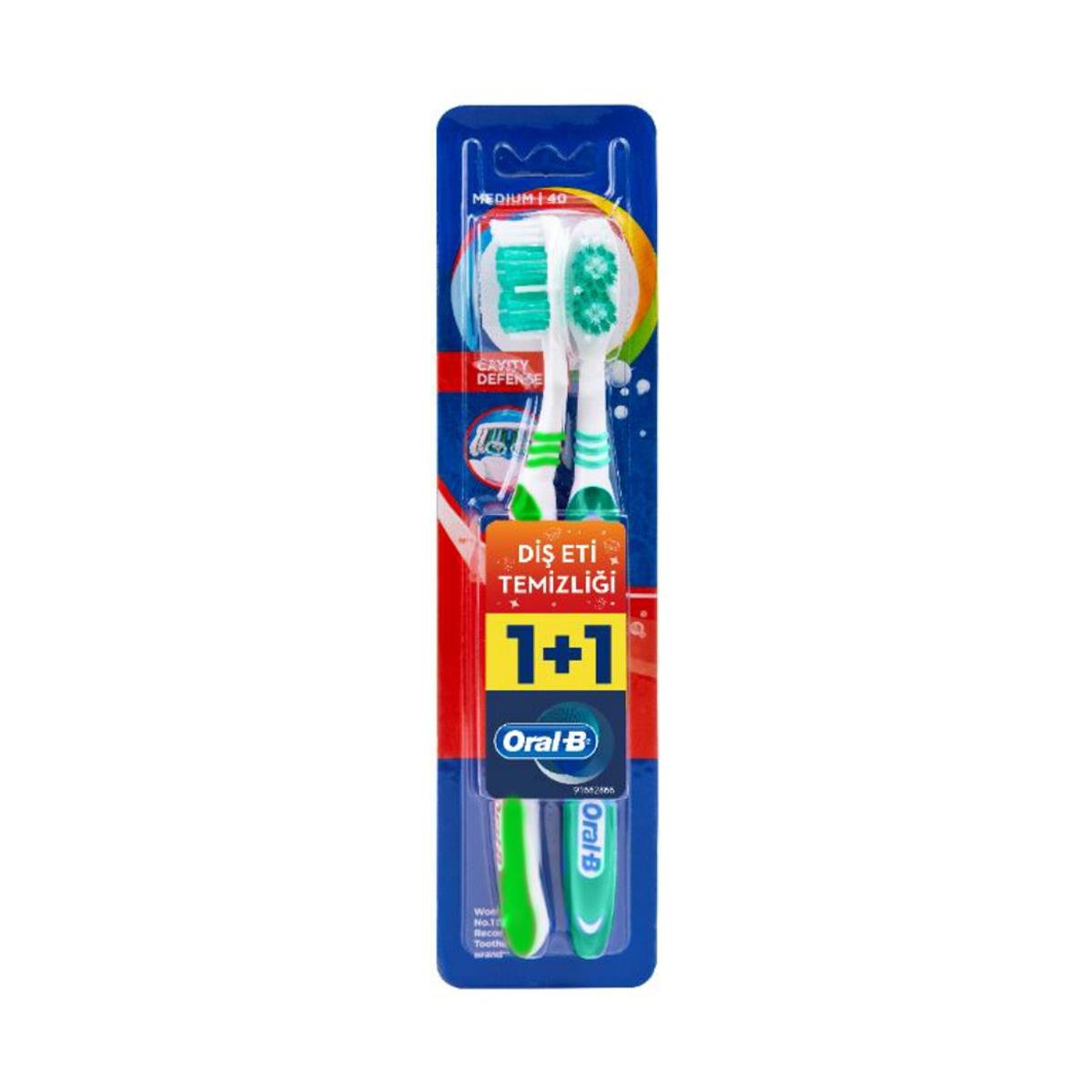 Oral-B Cavity Defense 2li Diş Fırçası