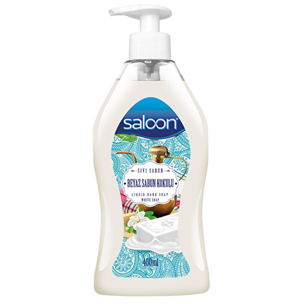Saloon Beyaz Sabun Kokulu Sıvı Sabun 400 ML