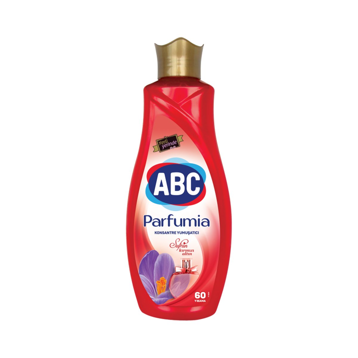 ABC Parfumıa Konsantre Yumuşatıcı Safran (Kırmızı) 1440 Ml