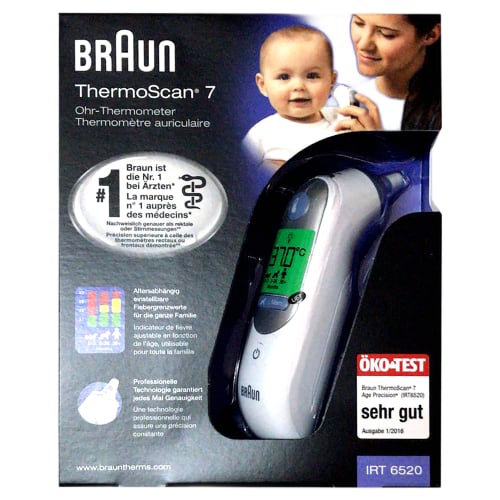 Braun ThermaScan 7 IRT 6520 Kulaktan Ölçer Dijital Termometre