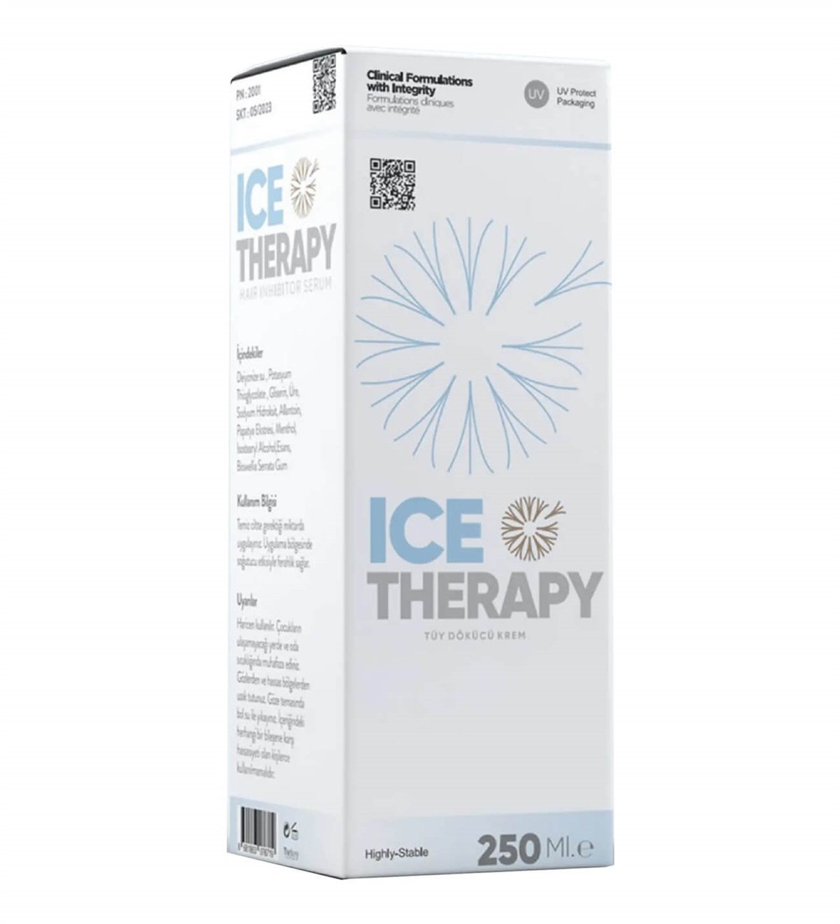 Ice Therapy Tüy Dökücü Krem 250 ml DepoEczanem.com | Dermokozmetik Cilt &  Vücut Bakımı, Vitamin & Mineral – Takviye Edici Gıda ve Reçetesiz Sağlık  Ürünleri