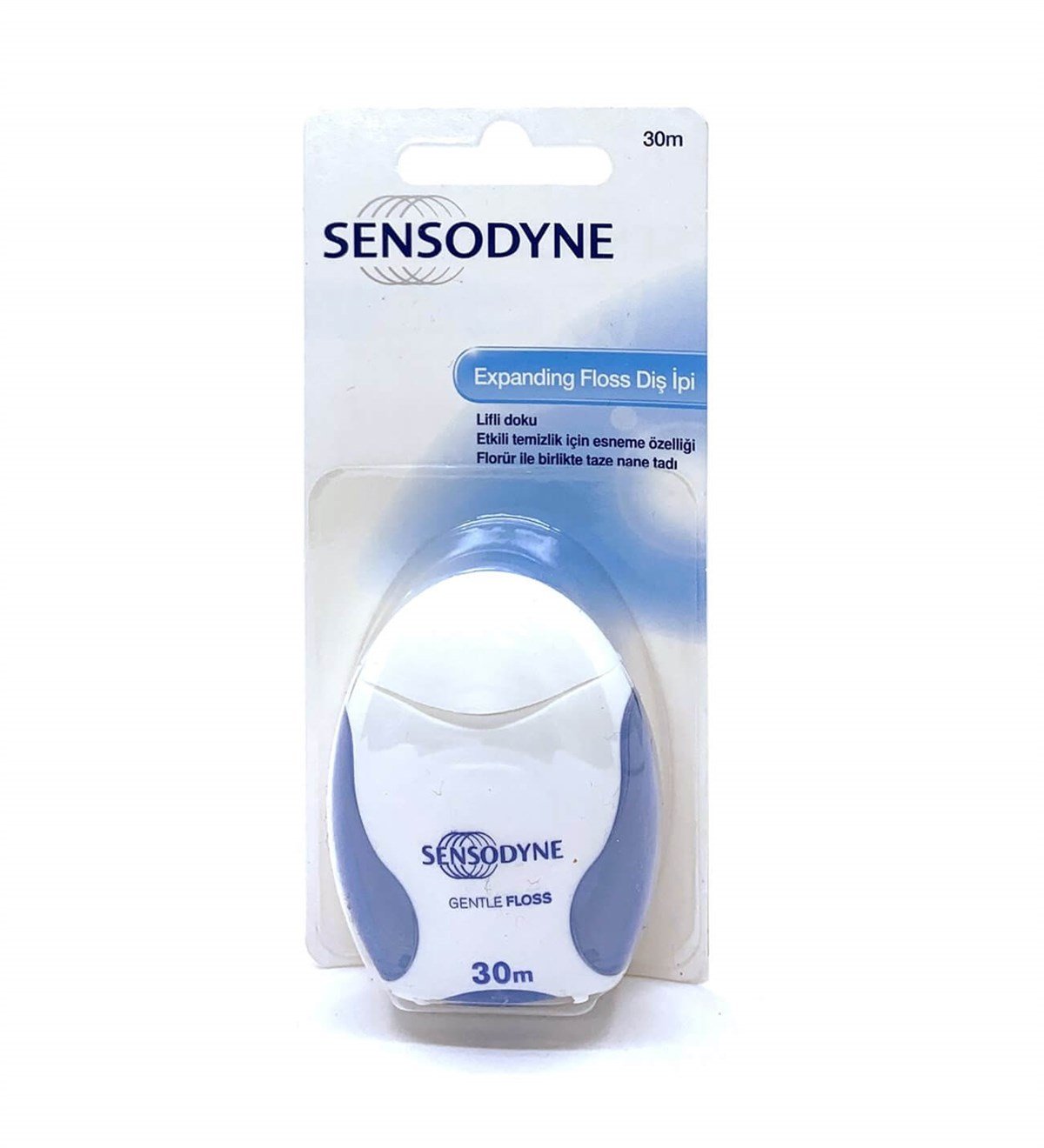 Sensodyne Expanding Floss Diş İpi 30 mt DepoEczanem.com | Dermokozmetik  Cilt & Vücut Bakımı, Vitamin & Mineral – Takviye Edici Gıda ve Reçetesiz  Sağlık Ürünleri