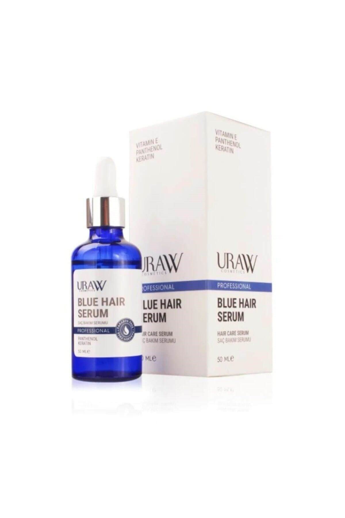 Uraw Cosmetics Blue Hair Serum (Mavi Serum) 50 ml DepoEczanem.com |  Dermokozmetik Cilt & Vücut Bakımı, Vitamin & Mineral – Takviye Edici Gıda  ve Reçetesiz Sağlık Ürünleri