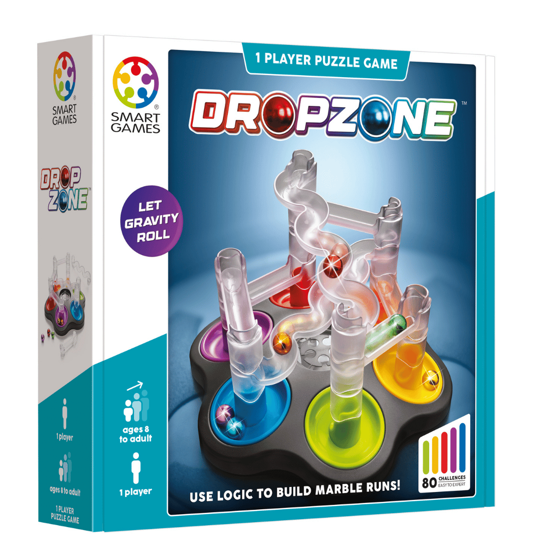 DropZone Bilye Parkuru Oyunu | 80 Görevli Zeka Oyunu – 8+ Yaş