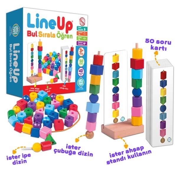 Line Up Bul Sırala Öğren | Circle Toys 3+ Yaş - Fibroidanne