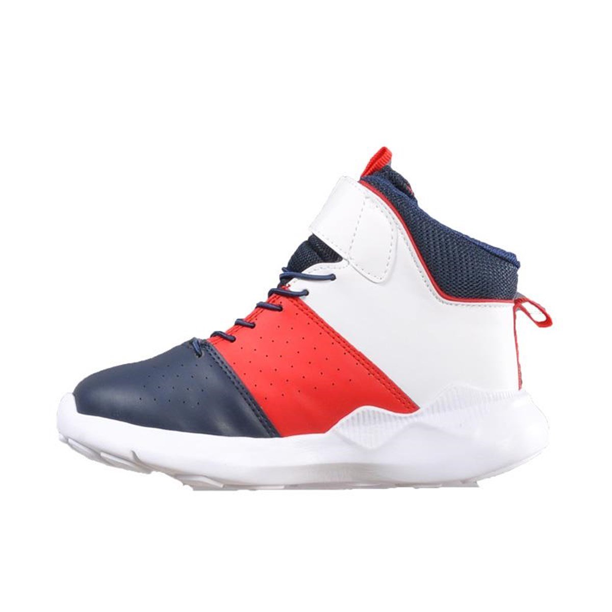 Cool 19-K31 Lacivert-Kırmızı-Beyaz Çocuk Basketbol Ayakkabı - Ayakmod
