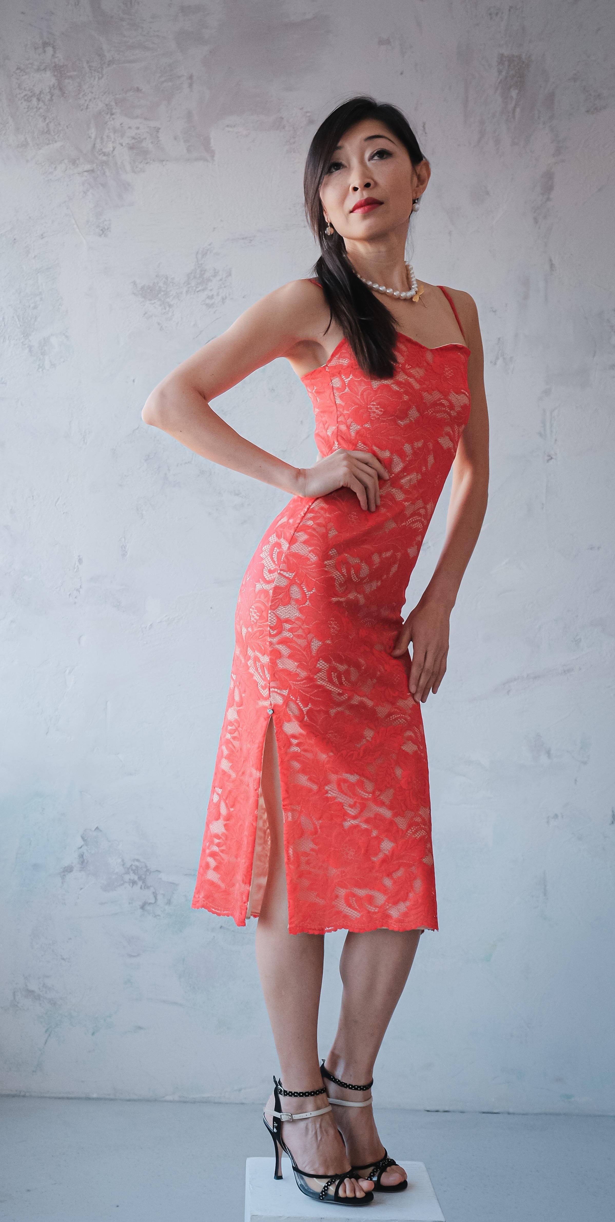 Lace Tango Dress Sweetheart