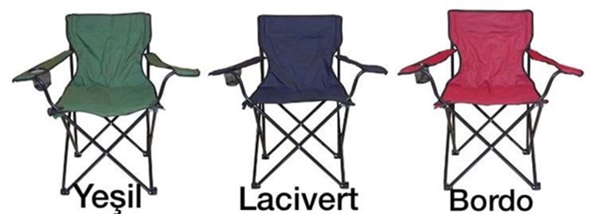 Katlanır Kamp Sandalyesi Seti - 4 Sandalye - Kepez Yapı Market