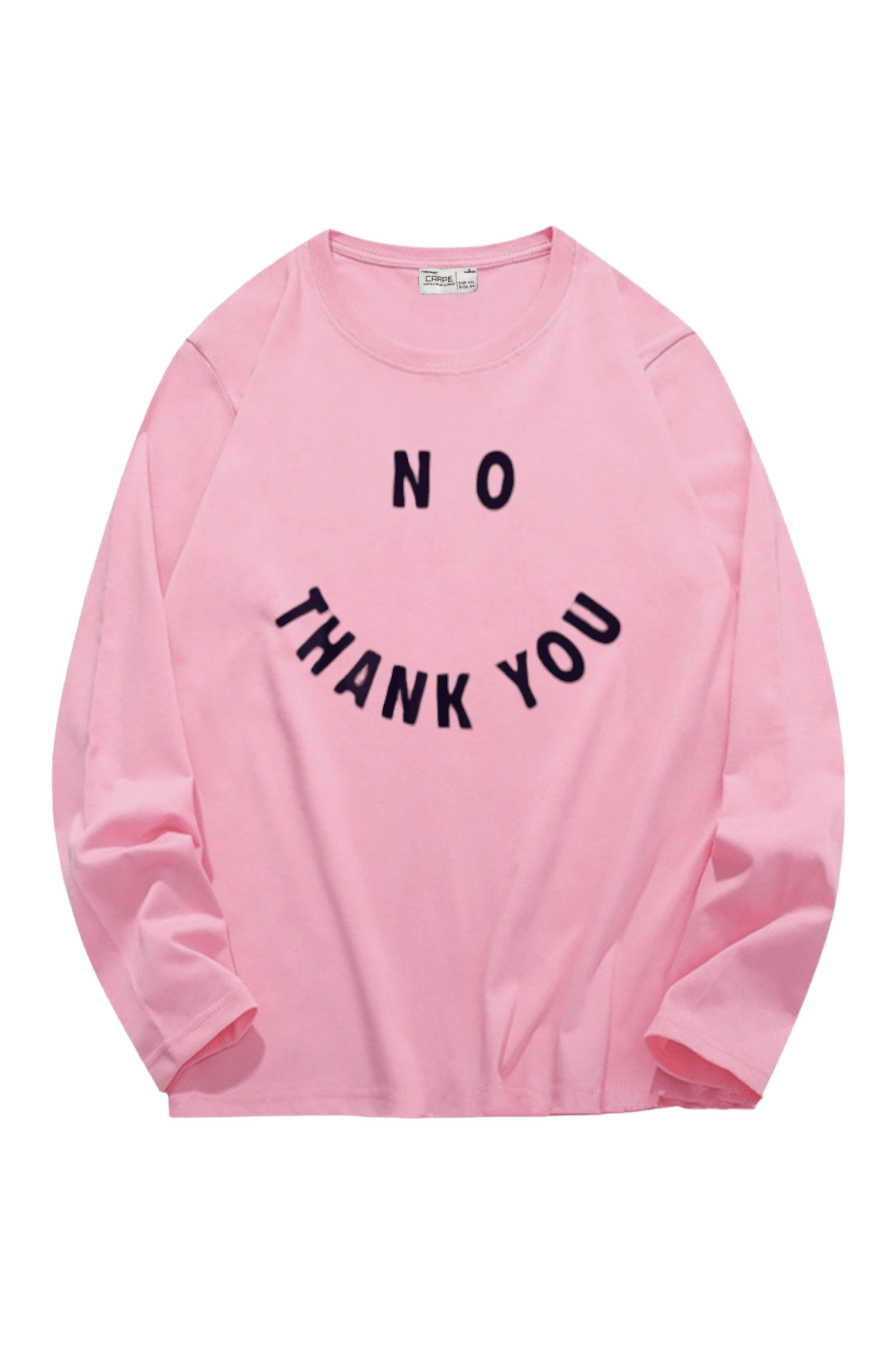 No Thank You Sweatshirt r n n Hemen ncele