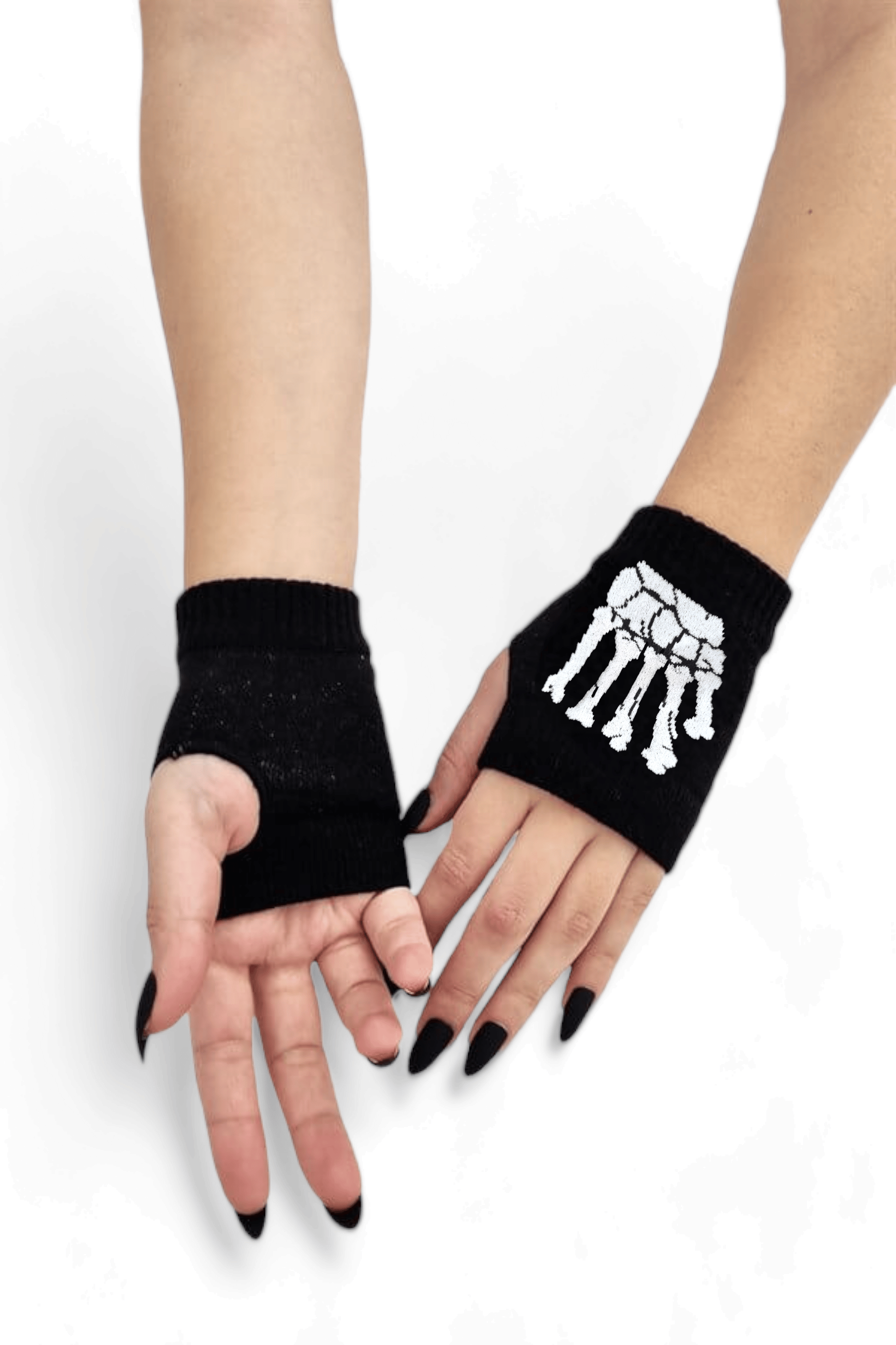 Skeleton Hand Kısa Eldiven Ürününü Hemen İncele