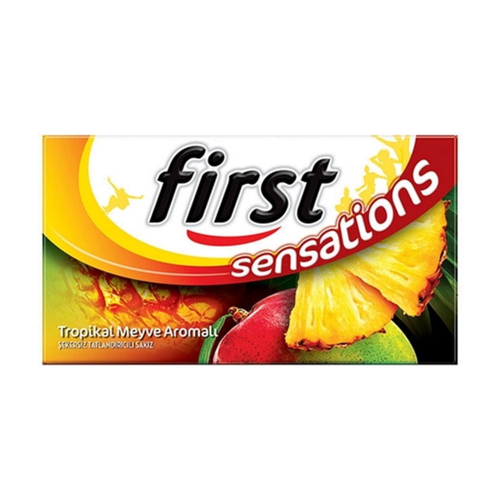 First Sensation Tropik Karnaval Aromalı Zarf Sakız