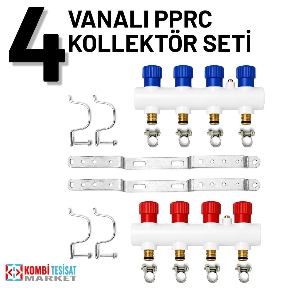 Pprc Kollektör Takımı 4 Ağızlı