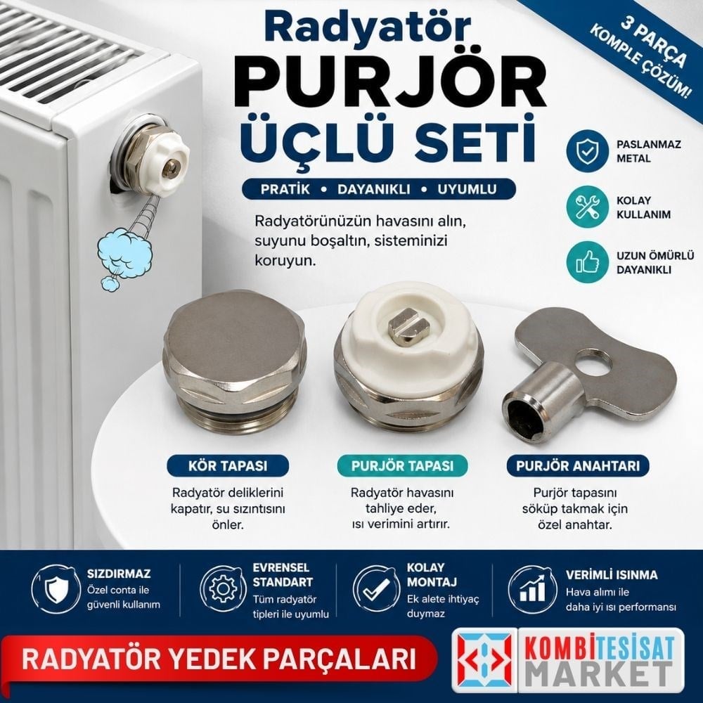 Üçlü purjör Seti