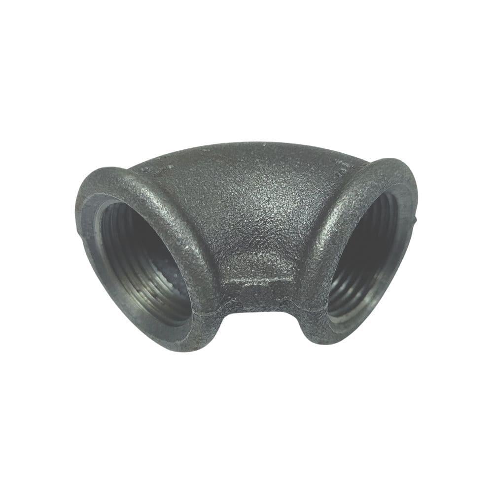 1" Siyah Dirsek DN25