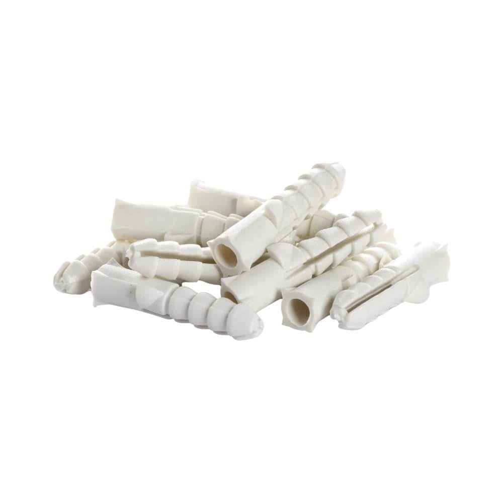 10 mm Plastik Dübel Beyaz