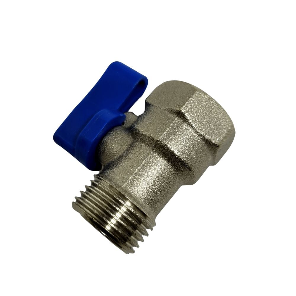 Ekonomik Mini Küresel Vana 1/2'' Mavi