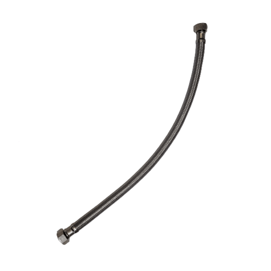 Çelik Örgülü Su Flex Hortumu 3/8 x 3/8-60 cm