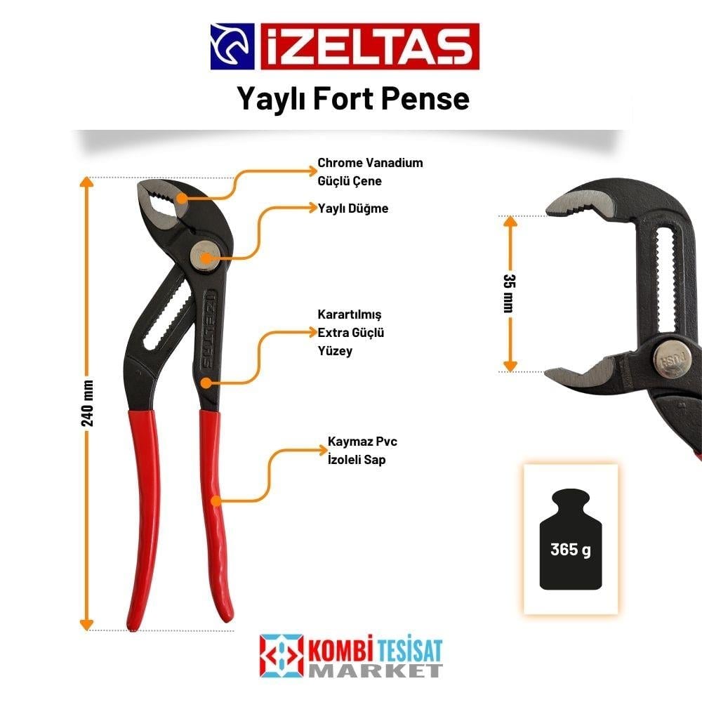 İzeltaş Yaylı Fort Pense 240 mm-2415 11 0240