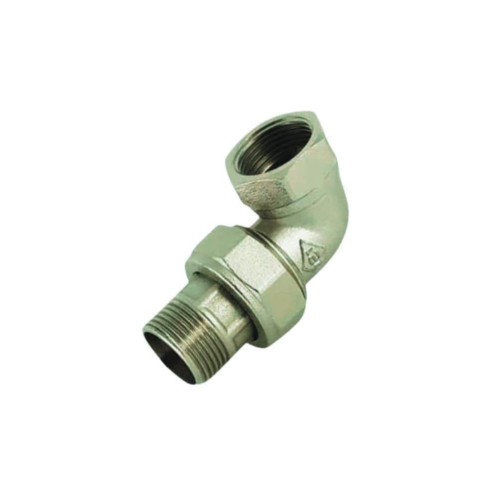 Kalde Pirinç Köşe Radyatör Rakoru 1/2"