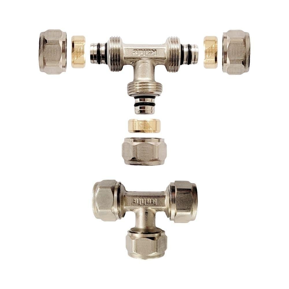 Kalde Mobil Boru Pex Te Parçası 16x16x16 mm