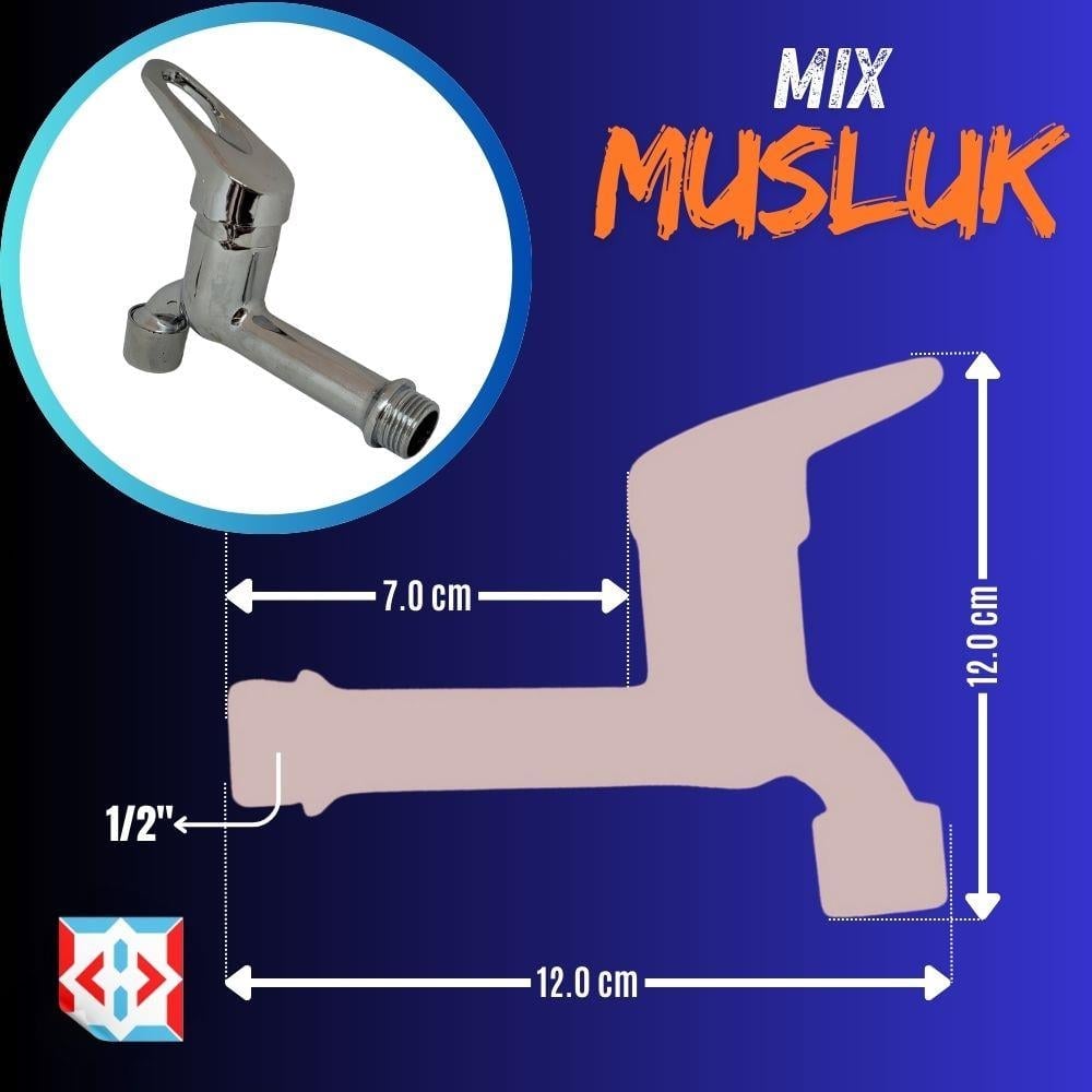 Mix Uzun Musluk Aç Kapa
