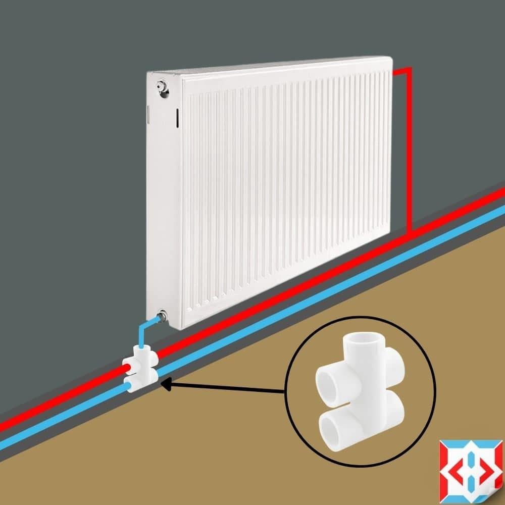 Pprc Bypass Plastik Te 25x25 mm