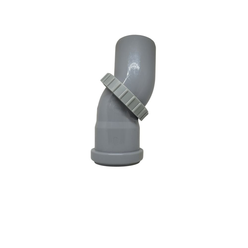 Pvc Dirsek Özel Açılı 360 Derece Dönebilen 50 mm