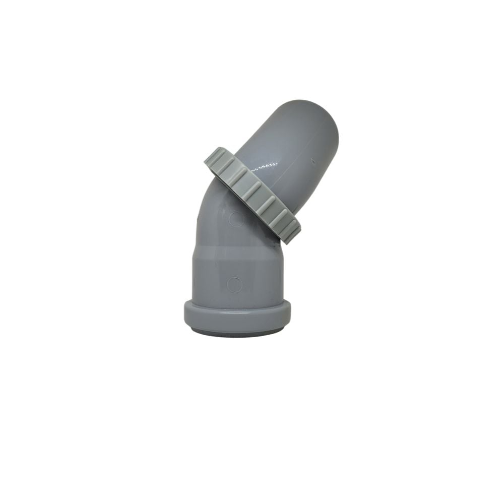 Pvc Dirsek Özel Açılı 360 Derece Dönebilen 50 mm