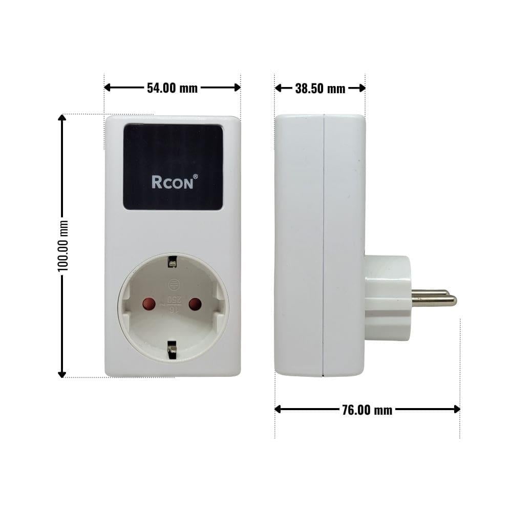 Rcon RCV 02 Ayarlı Voltaj Koruma Prizi