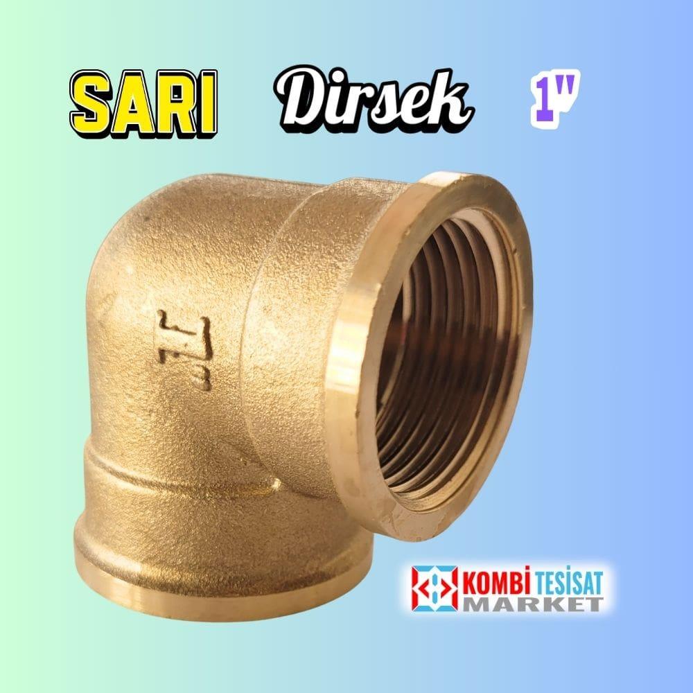 Sarı Pirinç Dirsek 1"