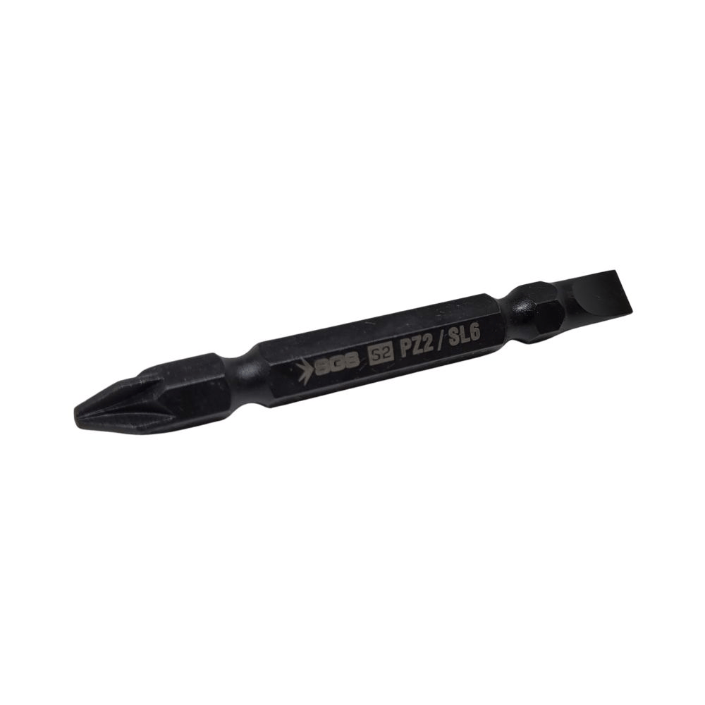SGS Çift Yönlü Bits Uç Yıldız PZ2-Düz SL6 65mm-SGS3864
