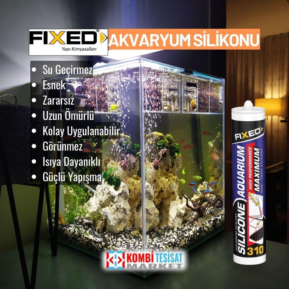 SGS Fixed Akvaryum Silikonu 330 gr