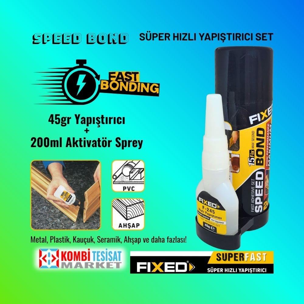 SGS Fixed Profesyonel Hızlı Yapıştırıcı Set (200+45)