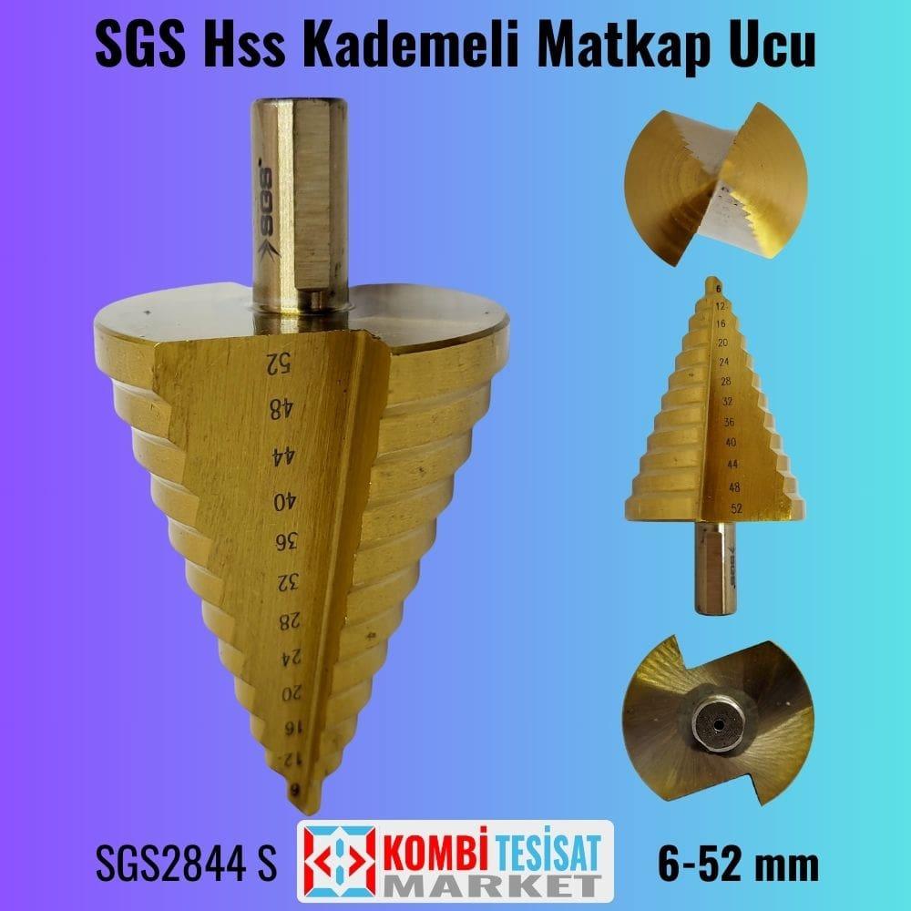 SGS Hss Kademeli Matkap Ucu 6-52 mm
