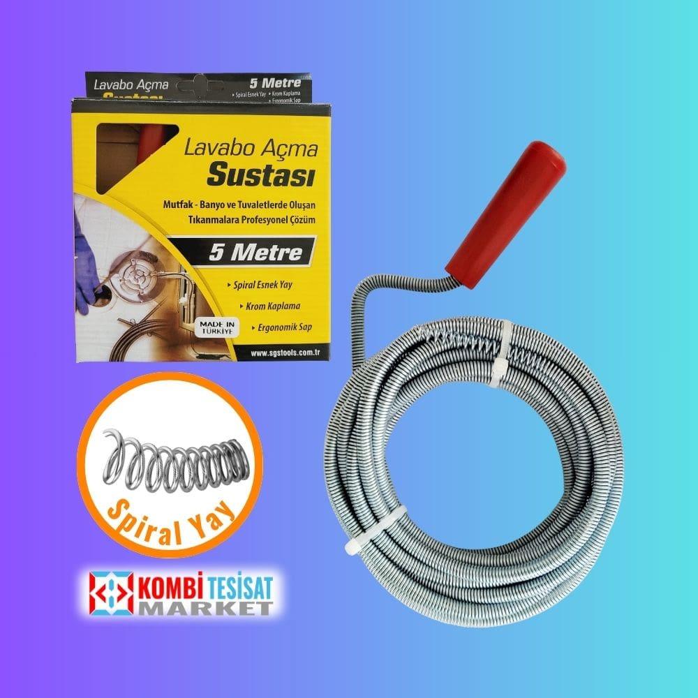 SGS Lavabo Açma Sustası 5 Metre