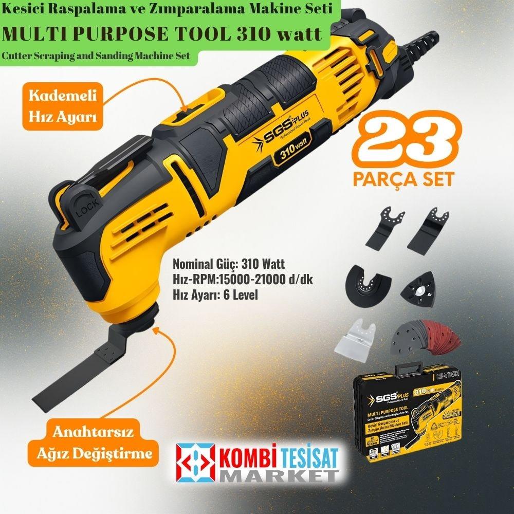 Sgs Multi-Tools Kesici ve Raspalama Makinesi 310 Watt-SGS5255
