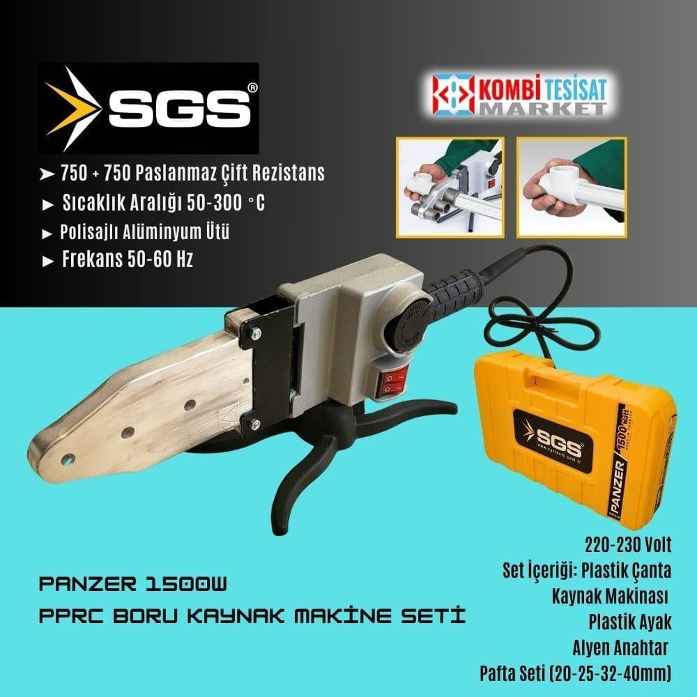 Sgs Panzer Pprc Boru Kaynak Makinesi Çantalı 1500W-SGS348