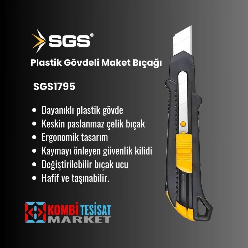 SGS Plastik Gövdeli Maket Bıçağı