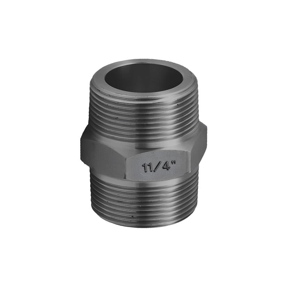 Siyah Nipel 11/4''-DN32