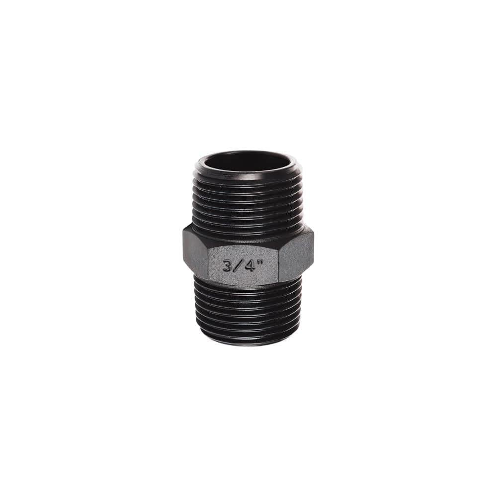 Siyah Nipel 3/4''-DN20