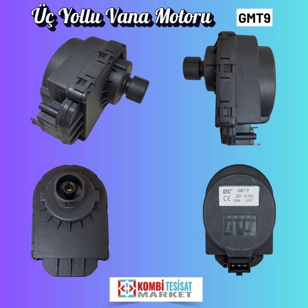 Üç Yollu Vana Motoru GMT9 - Baymak, Eca ve Immergas Uyumlu