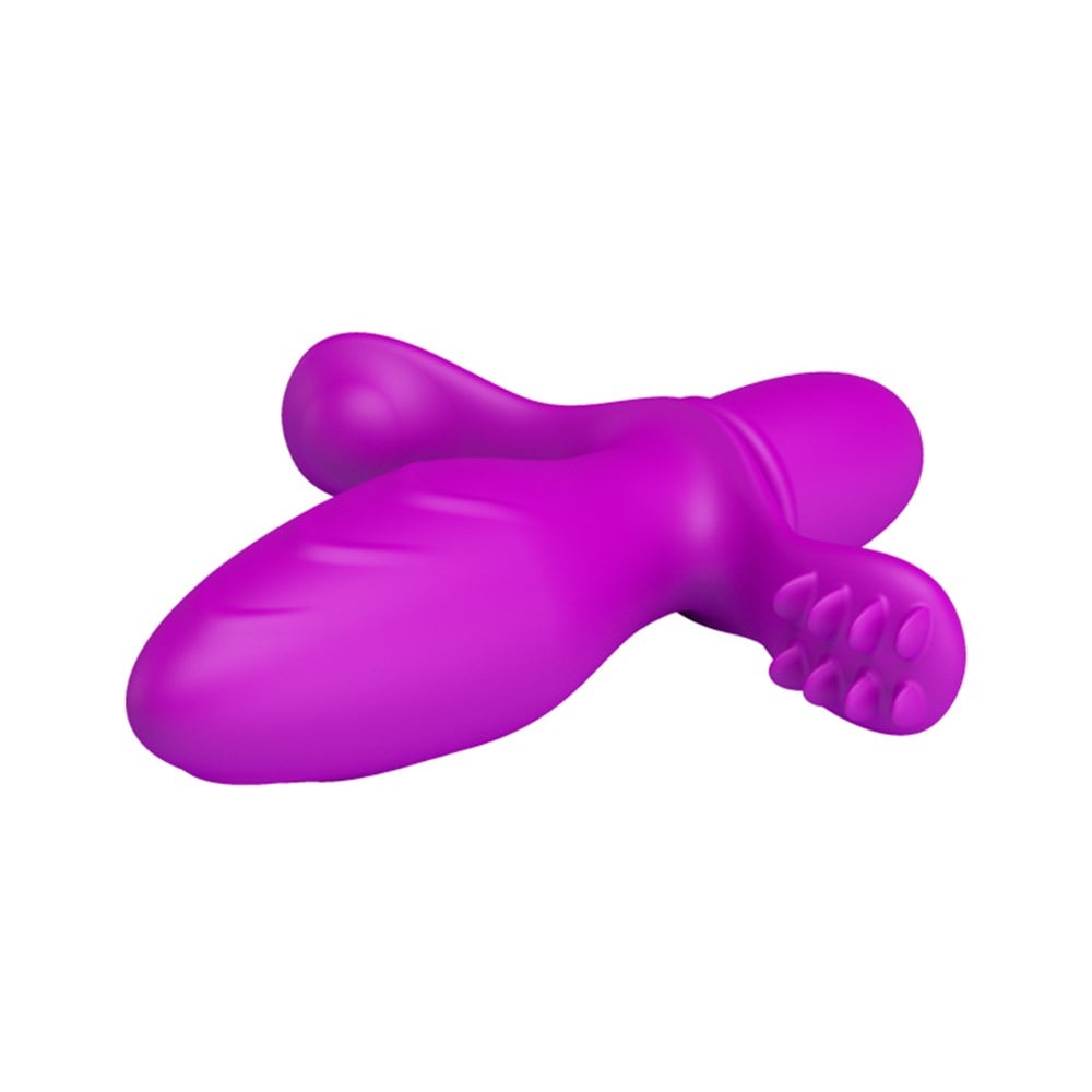 PRETTY LOVE Anal Vajinal Plug Vibratr