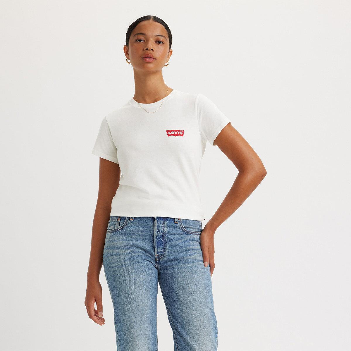Levis Kad n THE PERFECT TEE BW SMALLER ISABEL A2086 0282