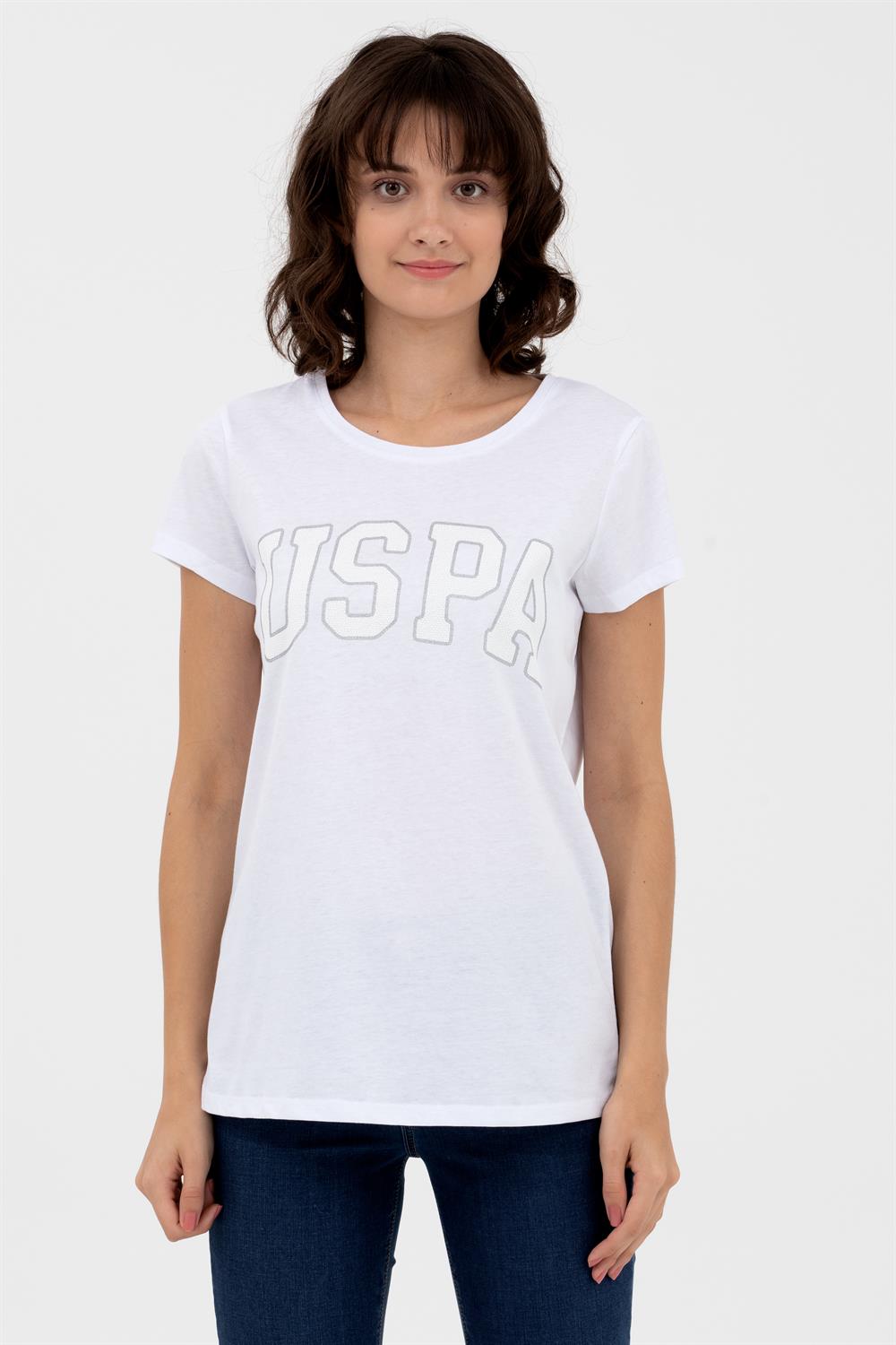 U.S.Polo Assn Kadın GEAN23 USPA Baskılı Tshirt 1567304