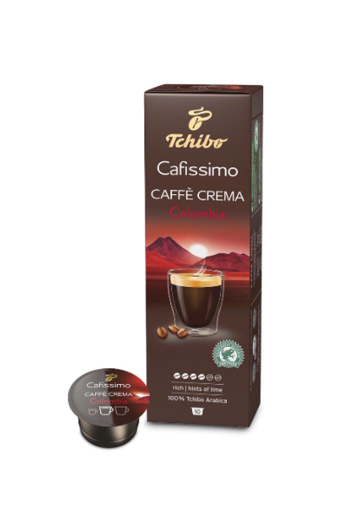 Tchibo Caffe Crema Columbia Kapsül Kahve 1 Kutu 10 Adet - Kafecanshop |  Kafecan