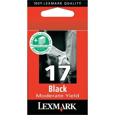Lexmark 10NX217E - 17 Numaralı Siyah Kartuş